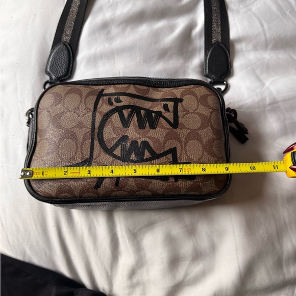Coach Crossbody Bag X Rexy By Guang Yu Purse Shoulder Strap VGC 🖤 - Picture 7 of 11